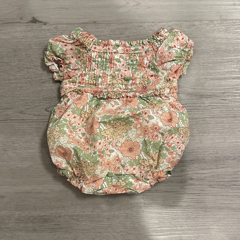 Janie and Jack Floral Infant Outfit